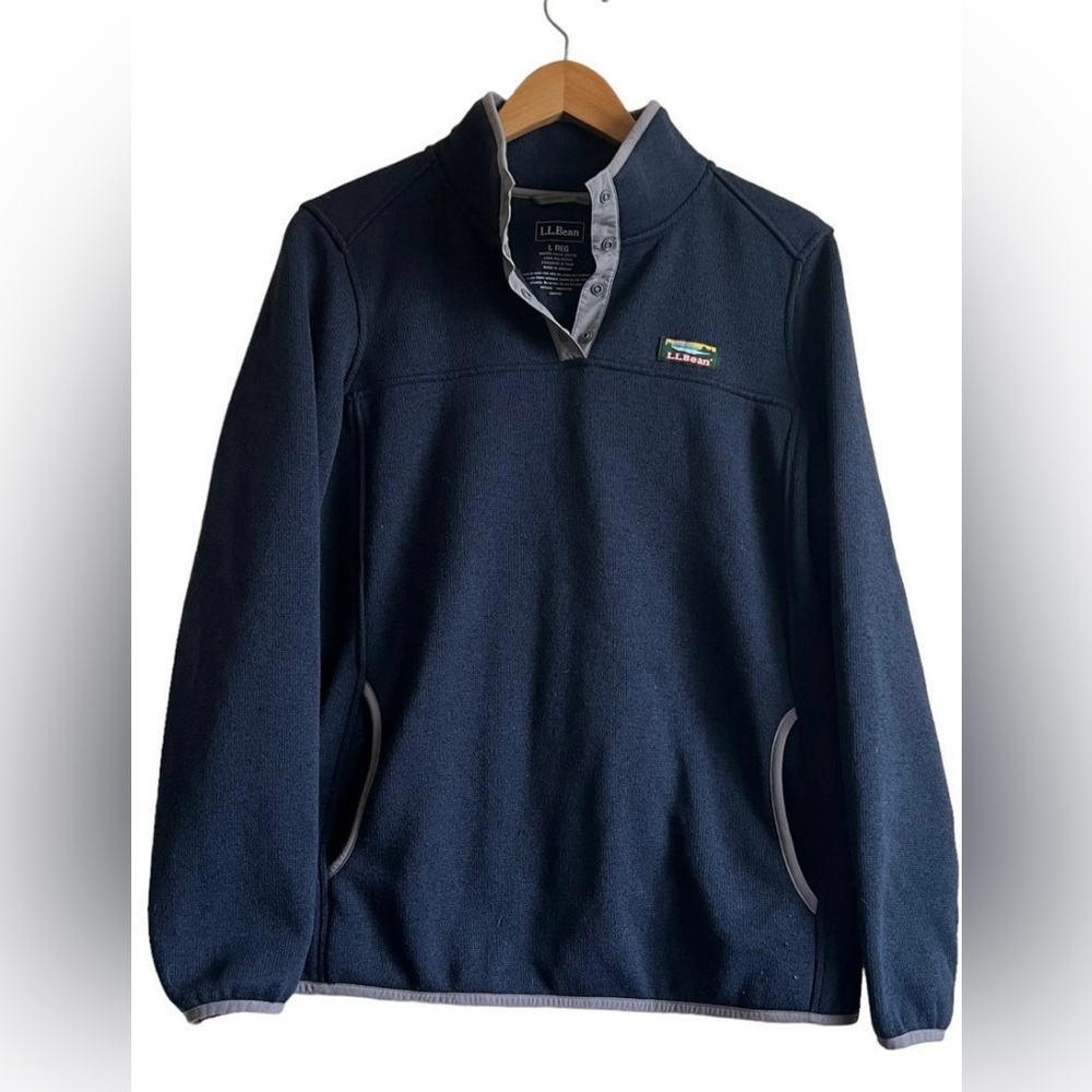 L.L. BEAN Quarter Fleece Jacket